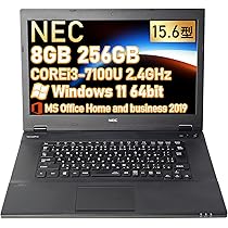 Amazon.co.jp: 【整備済み品】ノートパソコン NEC VersaPro VK24